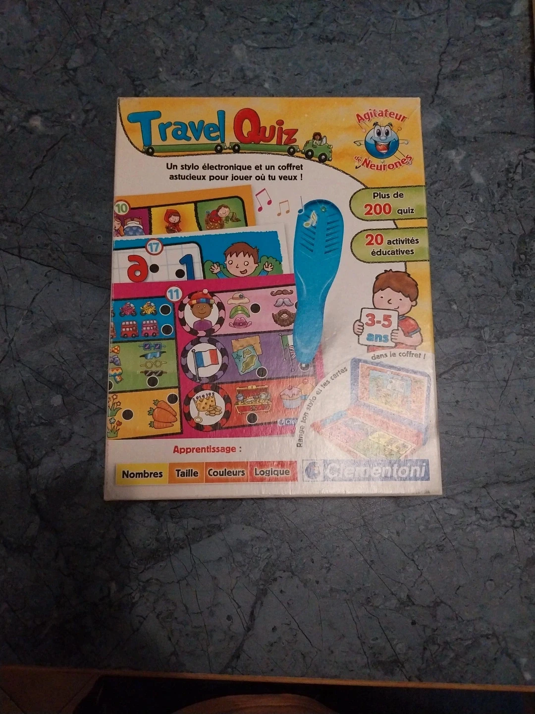 Jeu travel quiz 3 ans